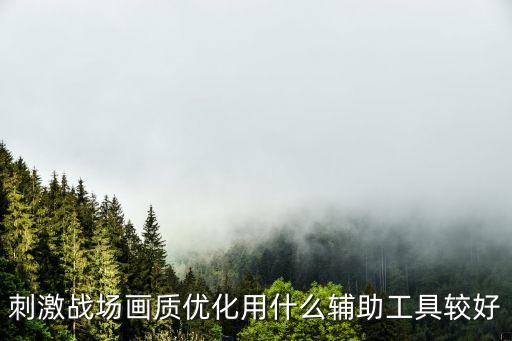 刺激战场画质优化用什么辅助工具较好